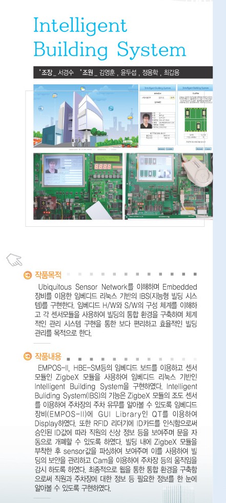 [2006] 지능형 빌딩 시스템(Intelligent Building System) 게시글의 1 번째 이미지