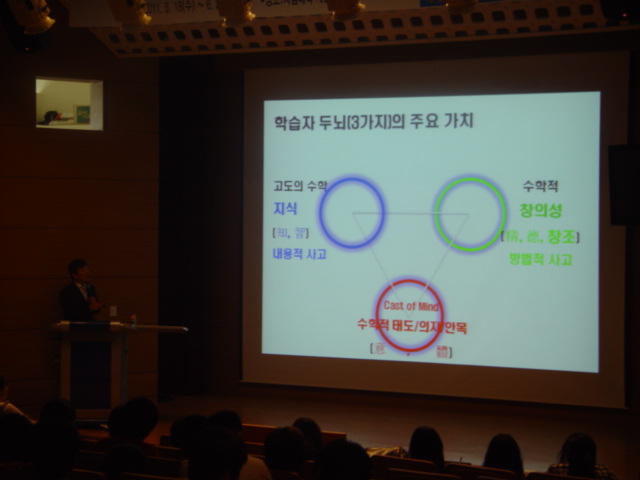 2011-1학기 수학교육과 제 2차 초청강연회(송상헌교수-수학영재교육의이해) 게시글의 3 번째 이미지