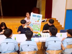 2019.07.03. 대전괴정중학교 교내수학체험전 부스 운영 이미지