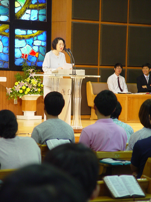 김경희 교수님 은퇴 설교 (11년 6월 9일) 게시글의 2 번째 이미지