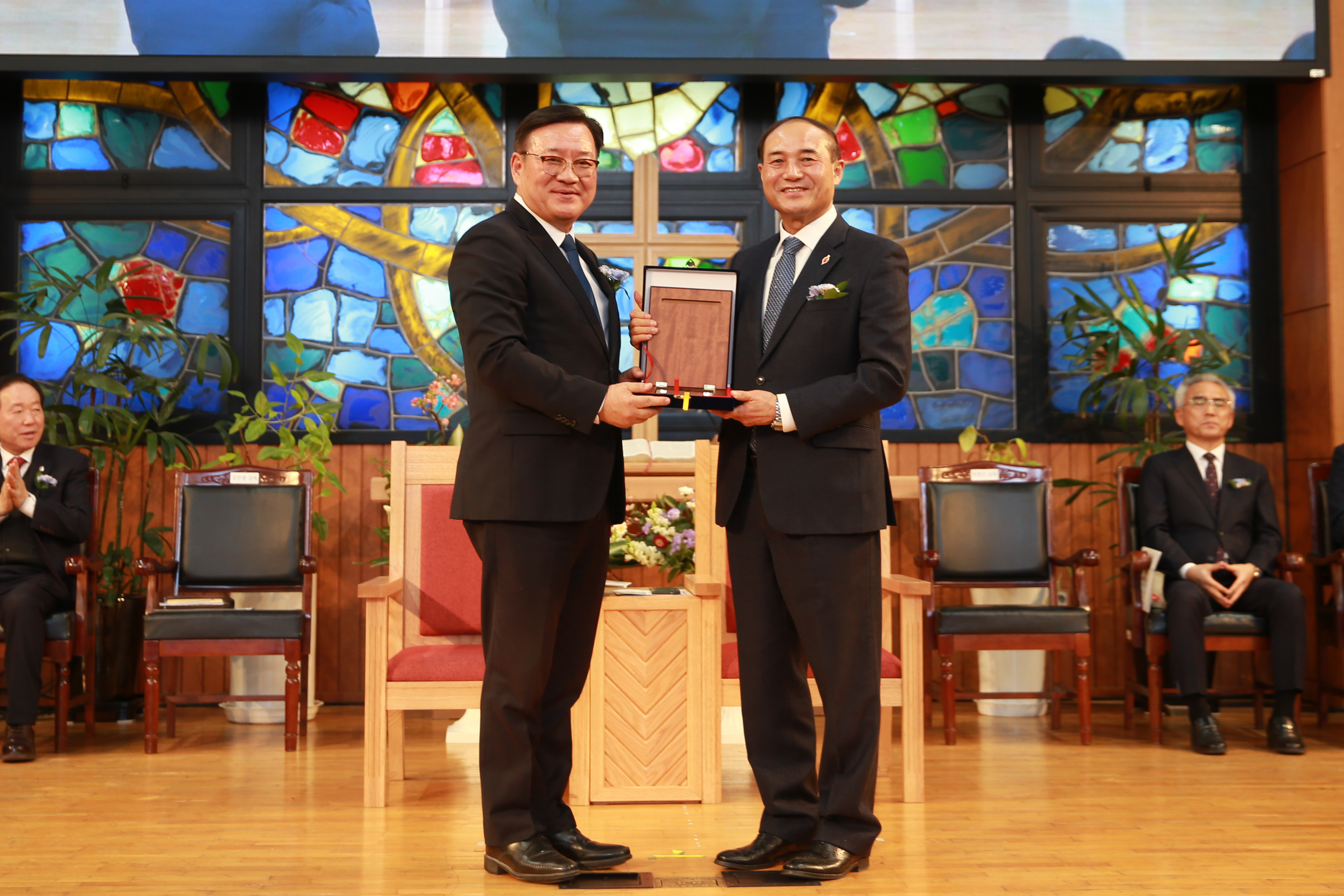 신학대학 총동문회장 이·취임 감사예배(26.3.12) 게시글의 4 번째 이미지