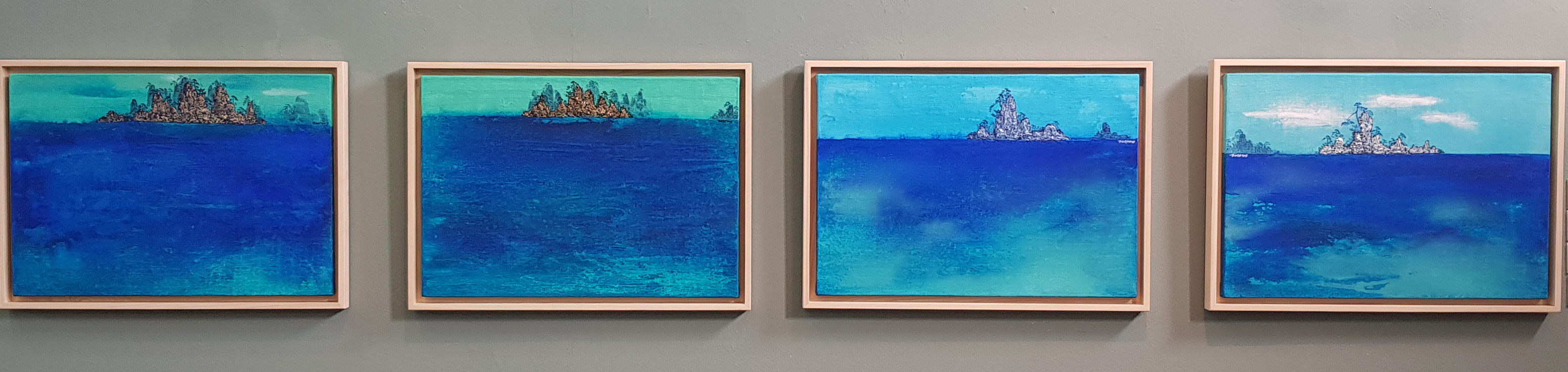 한국화전공 정황래교수-2021 제18회 공주국제미술제 초대작가로 부스개인전 개최 게시글의 5 번째 이미지