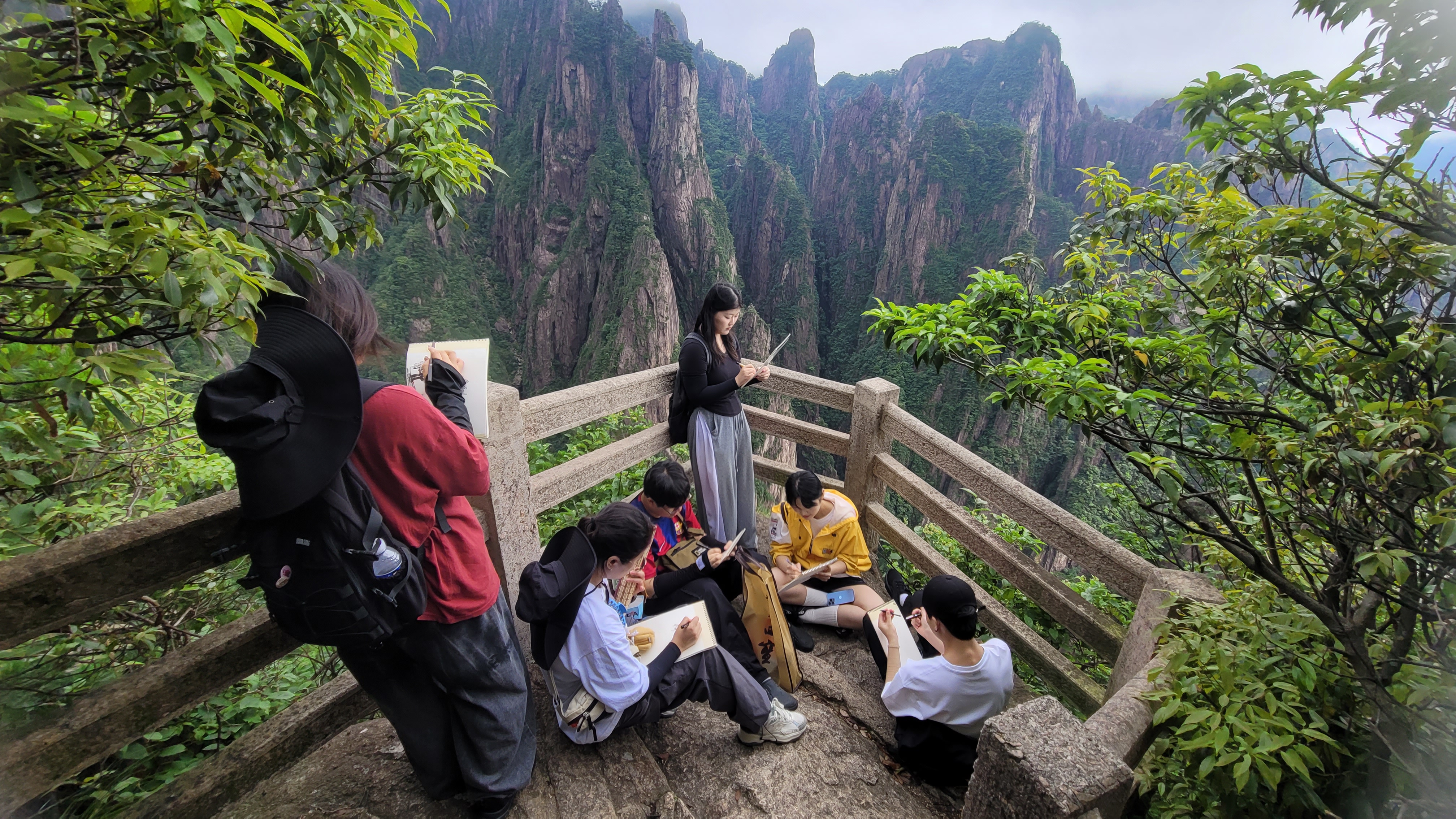 2025 제13차 한국화전공 해외미술장학프로그램 중국 현지에서 개최 게시글의 1 번째 이미지