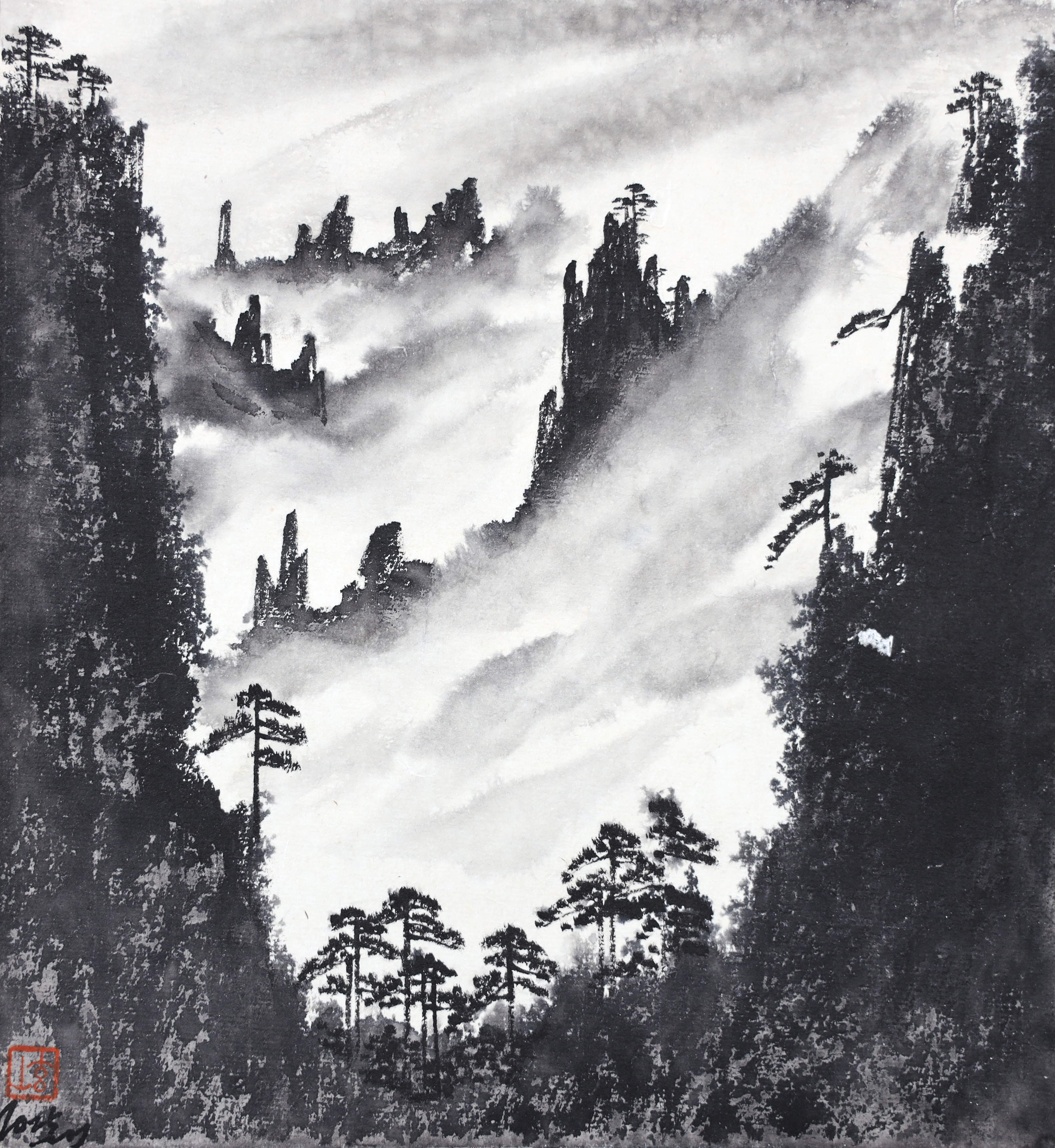 한국화전공-정황래교수 개인전 게시글의 5 번째 이미지