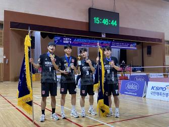 [세팍타크로부]제37회 회장기 세팍타크로 대회 출전 이미지